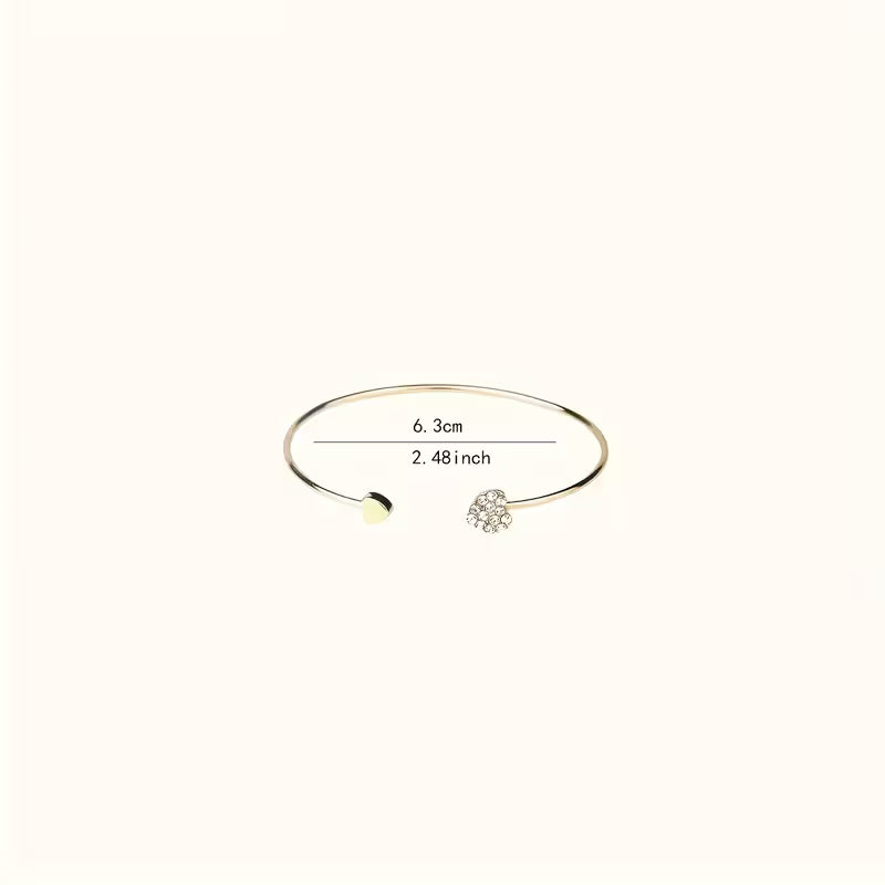 BRACELET EN FORME DE CŒUR